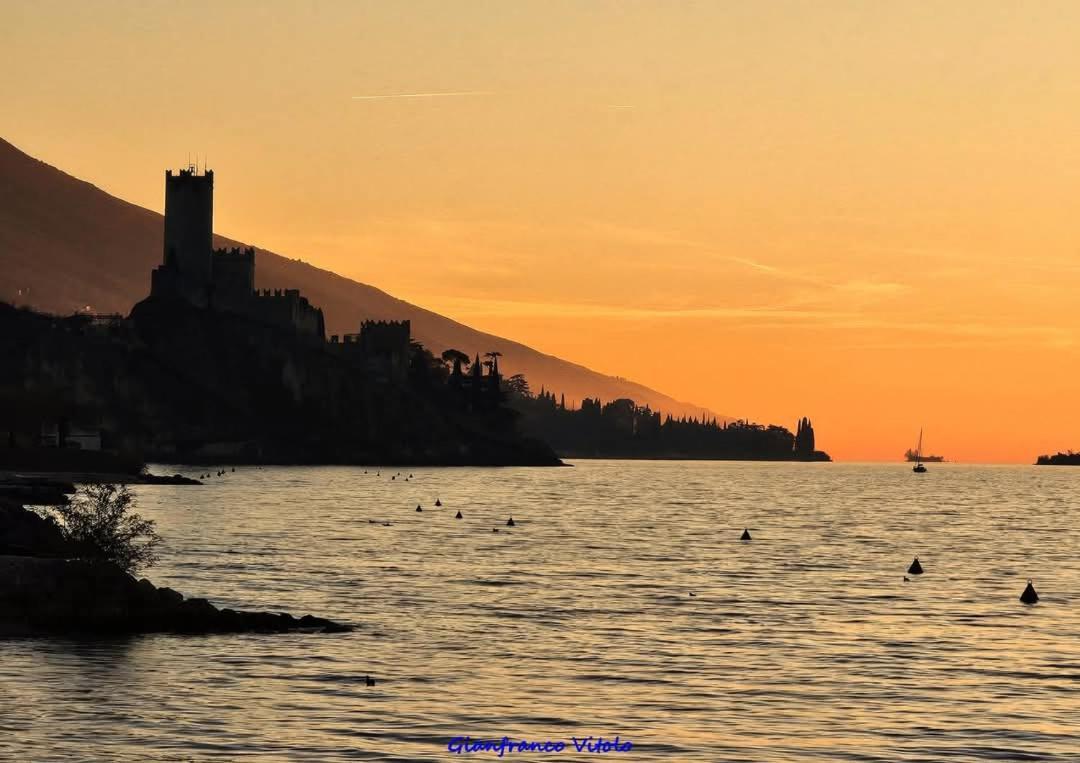 casa caberlon Villa Malcesine Oda fotoğraf